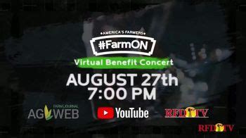 Farm Journal TV commercial - Farm On: Virtual Benefit Concert