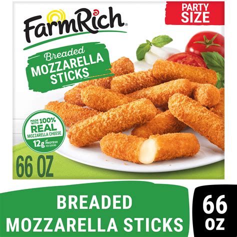 Farm Rich Breaded Mozzarella Sticks