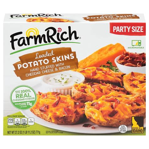 Farm Rich Loaded Potato Skins tv commercials