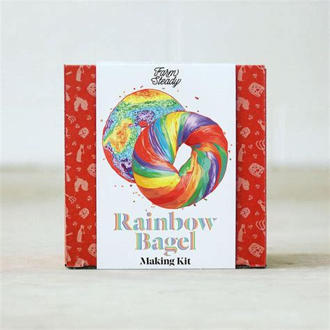 FarmSteady Rainbow Bagel Making Kit logo