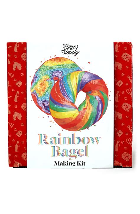 FarmSteady Rainbow Bagel Making Kit