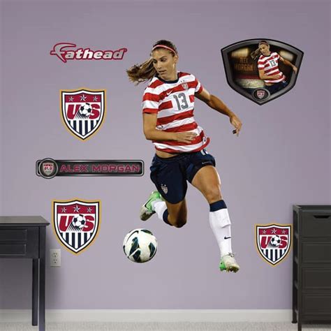 Fathead Alex Morgan Wall Graphic tv commercials