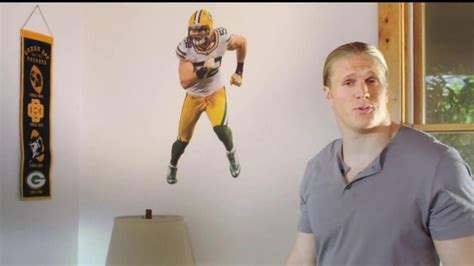 Fathead TV Commercial Featuring Clay Matthews