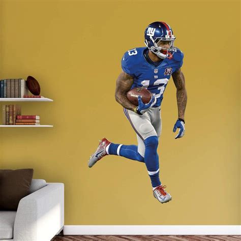 Fathead Wall Decor Odell Beckham Jr. tv commercials