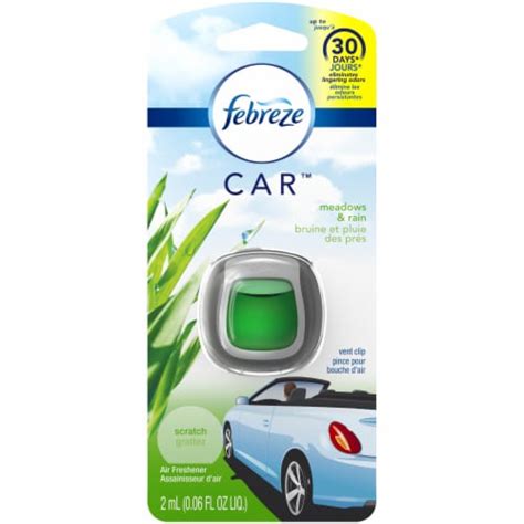 Febreze Car Vent Clips Meadows and Rain