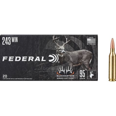 Federal Premium Ammunition Buckmasters Bonded Soft Point Centerfire Rifle Ammunition logo