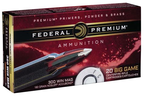 Federal Premium Ammunition Nosler Accubond