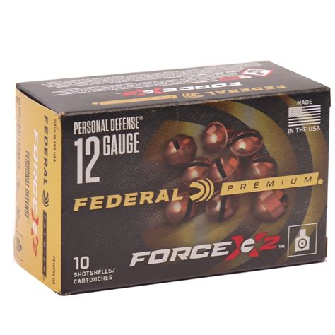 Federal Premium Ammunition Personal Defense Shotshell Force X2 photo