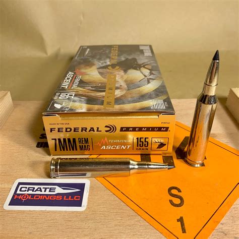 Federal Premium Ammunition Terminal Ascent 7mm Rem Magnum logo