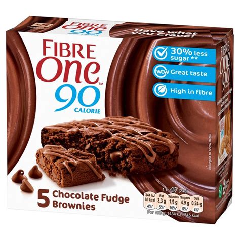 Fiber One 90-Calorie Chocolate Fudge Brownie
