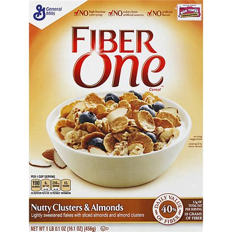 Fiber One Nutty Clusters And Almonds