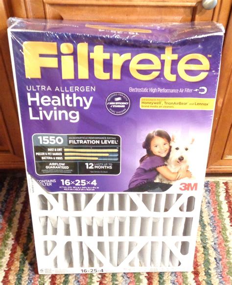 Filtrete 1550 Ultimate Allergen Healthy Living Filter tv commercials