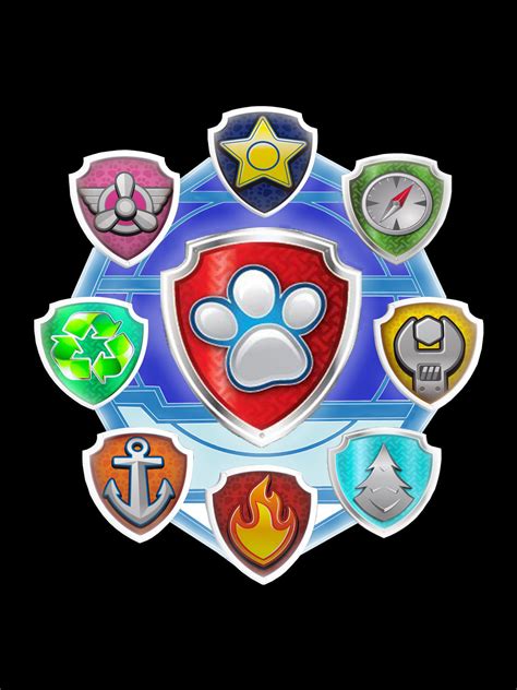Finders Keepers Paw Patrol Mighty Pups logo