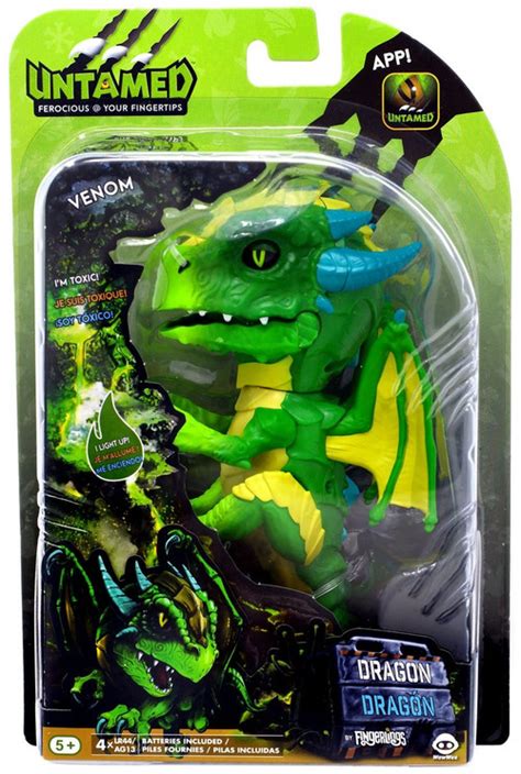 Fingerlings Untamed Dragon Venom logo