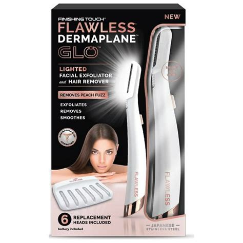 Finishing Touch Flawless Dermaplane Glo tv commercials