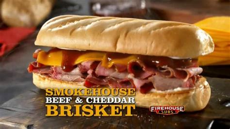 Firehouse Subs Smokehouse Beef & Cheddar Brisket