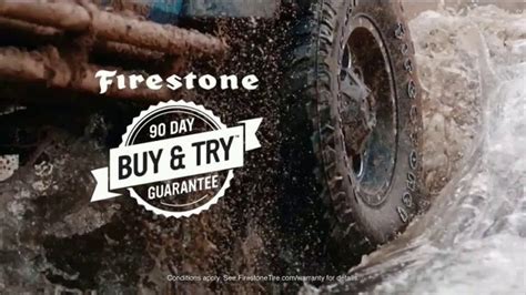 Firestone Tires TV commercial - Experience: Buy & Try Guarantee