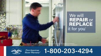 First American Home Warranty TV Spot, 'Just Call: Plans Starting at $40'