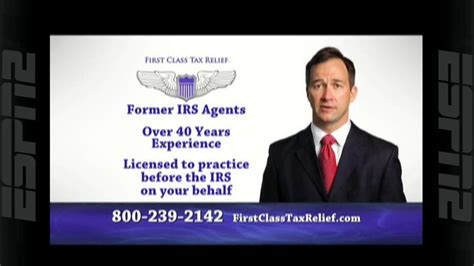 First Class Tax Relief TV commercial - Ethics