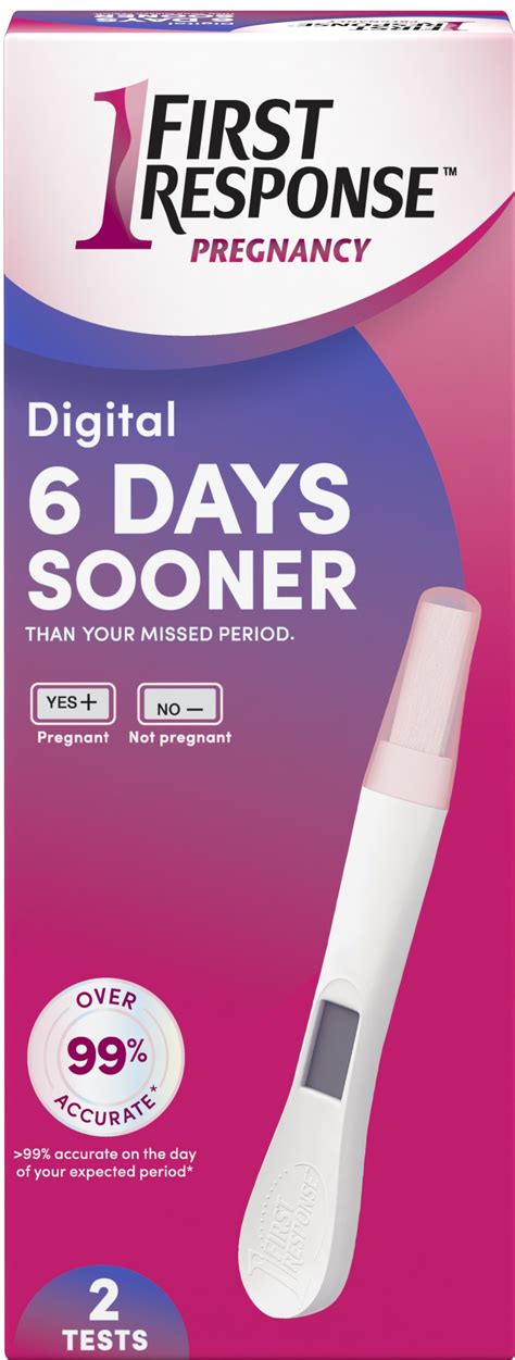 First Response Digital Pregnancy Test tv commercials