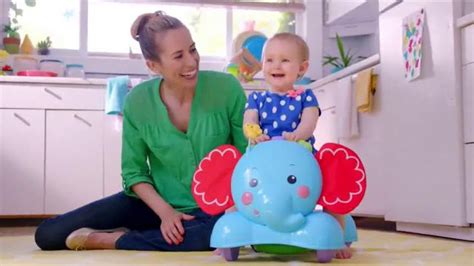 Fisher Price Bounce, Stride & Ride Elephant TV commercial - Baby to Play