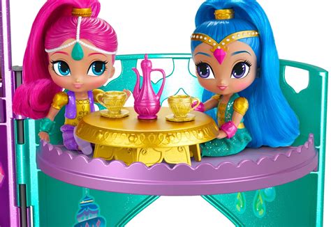 Fisher-Price Shimmer and Shine Magical Light-Up Genie Palace logo