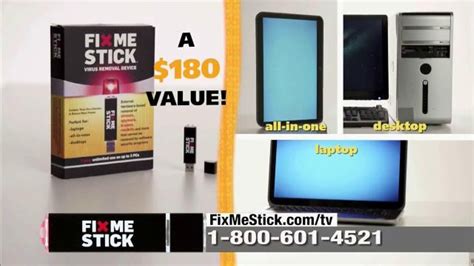 FixMeStick TV commercial - The Easiest Way to Remove Viruses