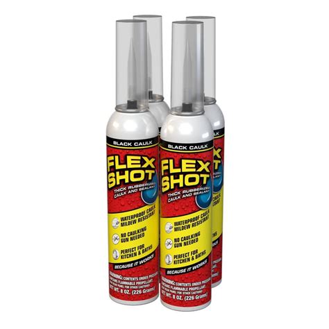 Flex Seal Flex Shot Black