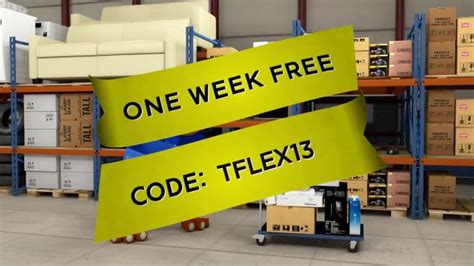 FlexShopper TV commercial - T-Flexs Warehouse Tricks