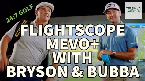 FlightScope Mevo+ TV Spot, 'Bryson & Bubba' Ft. Bryson DeChambeau, Bubba Watson