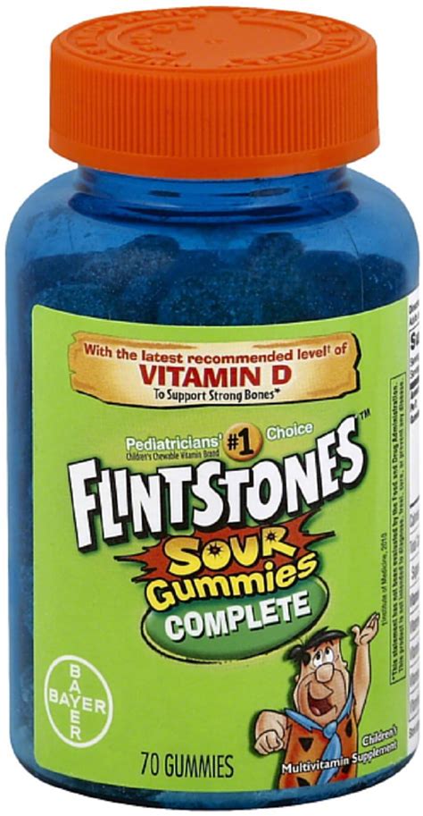 Flintstones Vitamins Sour Gummies Complete