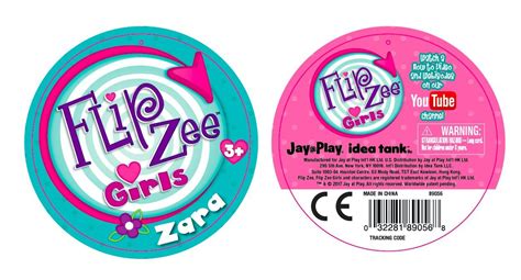 Flip Zee Girls Zara Flower logo