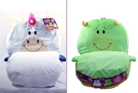 FlipaZoo Bean Bag Chair Unicorn + Dragon tv commercials