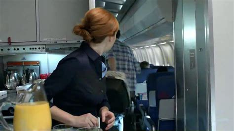 Florida Orange Juice TV Spot, 'Flight Attendant' featuring Margie Mintz