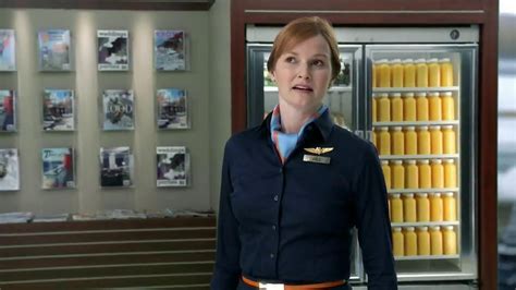 Florida Orange Juice TV Spot, 'Flight Attendant' featuring Margie Mintz