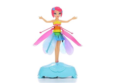 Flutterbye Fairies Flutterbye Deluxe Light Up Fairy Rainbow