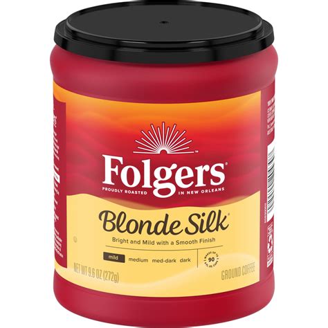 Folgers Blonde Silk Light Roast Ground Coffee