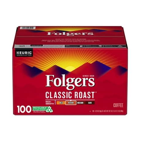 Folgers Classic Roast K-Cups logo