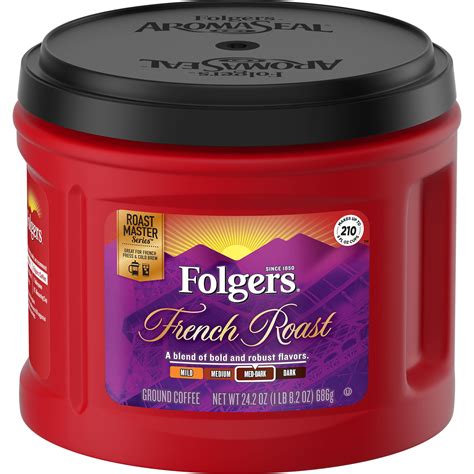 Folgers French Roast Coffee logo