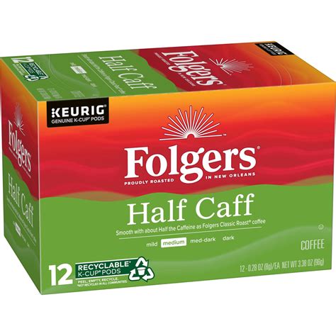 Folgers Half Caff Coffee K-Cup Pods tv commercials