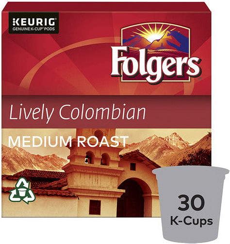 Folgers Lively Colombian K-Cup