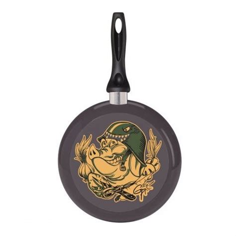 Food Network Guy Fieri 9.5in Fry Pan, Wings Tattoo Design logo