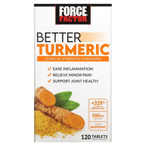 Force Factor Better Turmeric Tablets