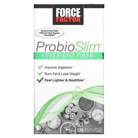 Force Factor ProbioSlim + Prebiotic Fiber logo