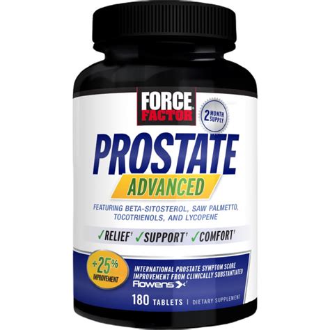 Force Factor Prostate Advanced Tablets logo