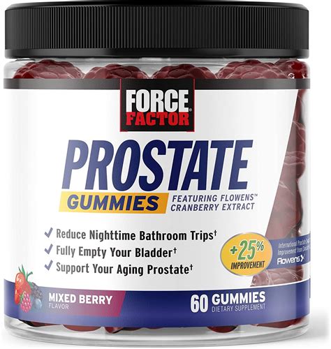 Force Factor Prostate Gummies logo