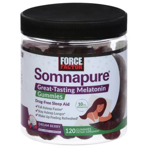 Force Factor Somnapure Dream Berry Melatonin Gummies logo