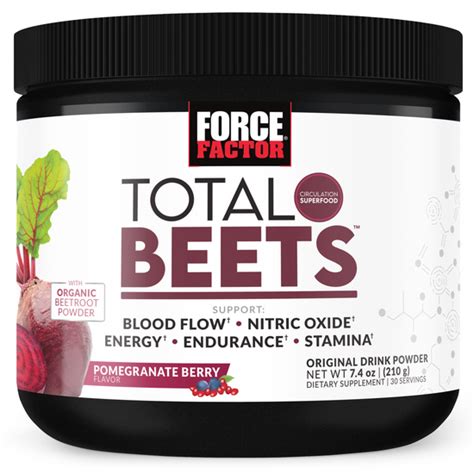 Force Factor Total Beets Original Powder logo