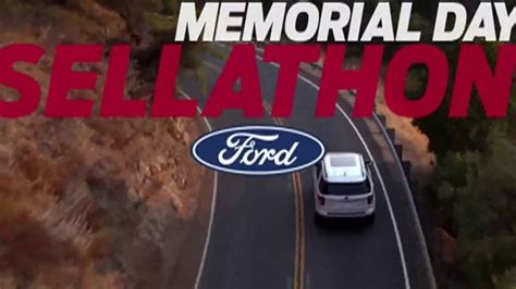 Ford Memorial Day Sellathon TV Spot, 'Bigger, Bolder and Better' [T2]
