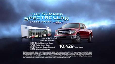 Ford Summer Spectacular Sales Event TV commercial - F-150 Hero